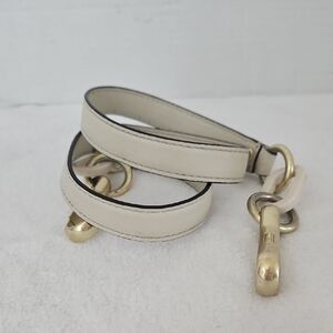 Coach | Women's Cream Gold Brass Hardware Detachable Shoulder Strap